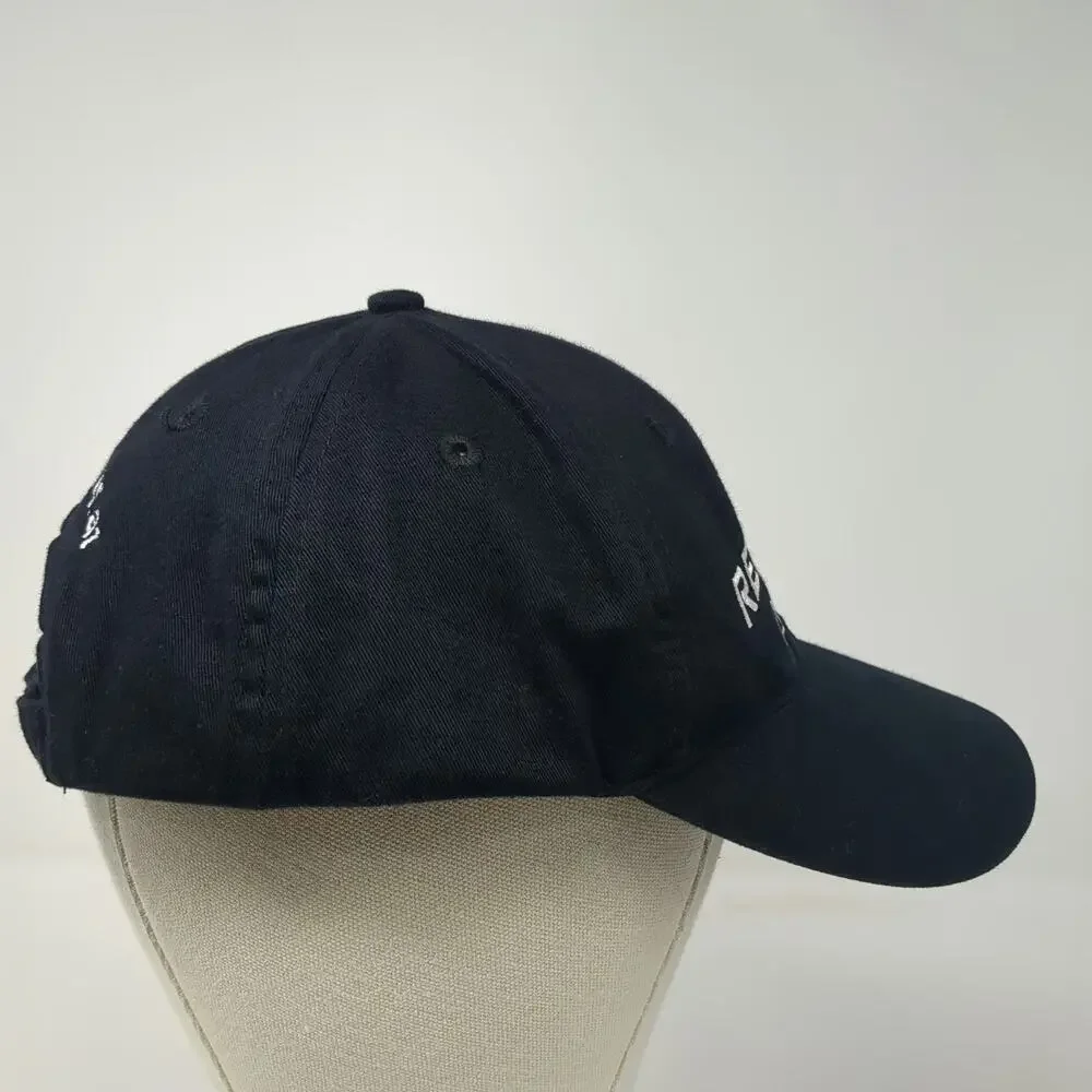 REMUS Racing Baseball Cap Black One Size Wolf Logo Slideback Performance Hat